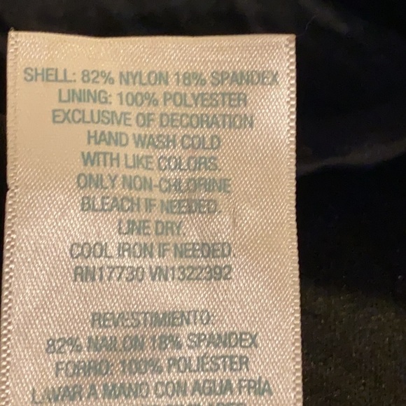 Kona Sol Crochet Flounce One Piece Swimsuit - Picture 6 of 7